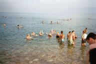 you can find me somewhere on this pic, floating in the dead sea and reading a swedish magazine!